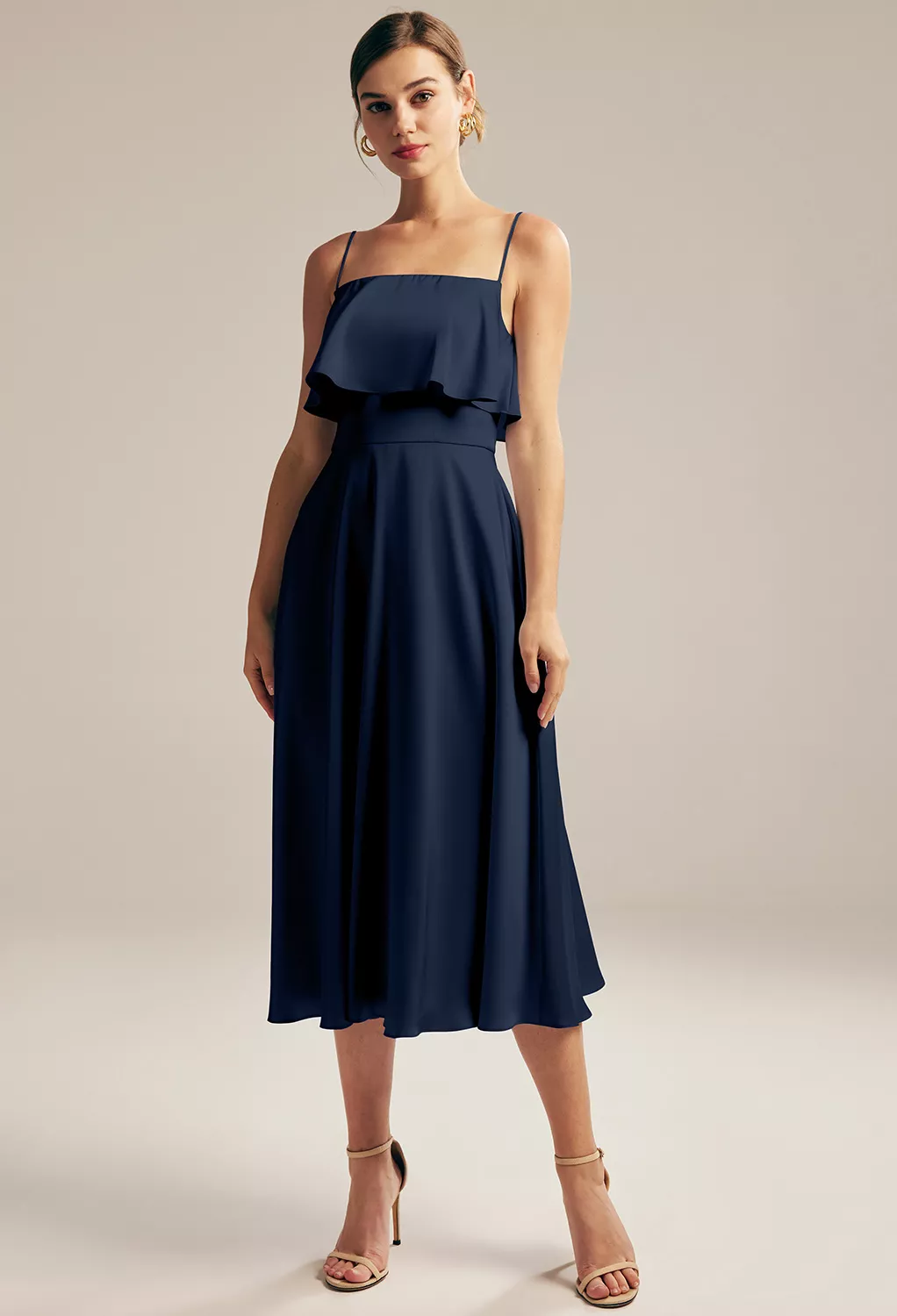 AW Morza Dark Navy  Spring Wedding Guest Dresses